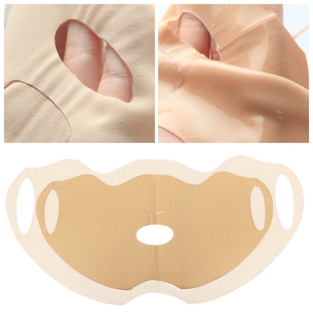 💎 หน้ากาก แปะกันแดด แผ่นเจล แปะแก้ม กันแดด กันน้ำ ฝุ่น UV ออกกำลังกาย กีฬา ยืดได้เยอะ ระบายอากาศดี นุ่มสบาย 💎 - รูปที่ 3