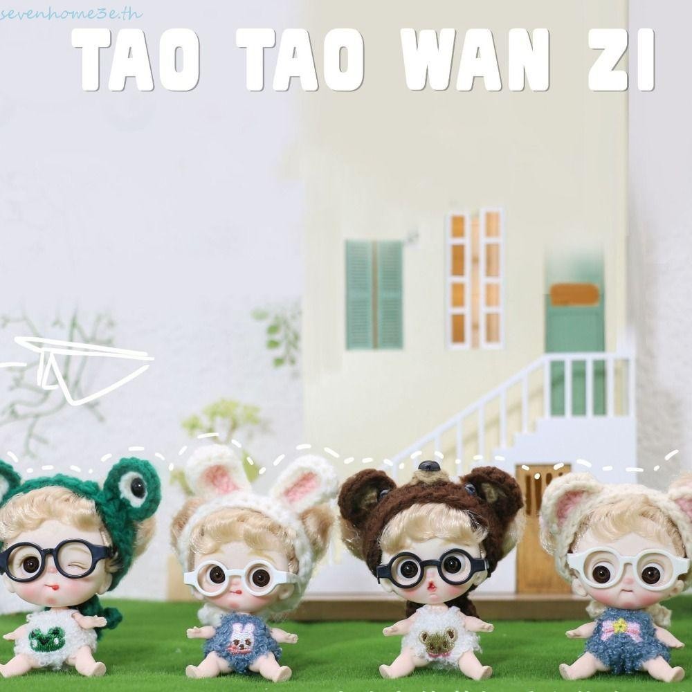 เซเว่นโฮม3จ อบ11ตุ๊กตารอบแว่นตา,กรอบสีดําขนาดเล็กตุ๊กตารอบแว่นตา,แว่นตาตุ๊กตารอบกรอบสแควร์กรอบตุ๊กตามินิแว่นตาเด็กของขวัญ