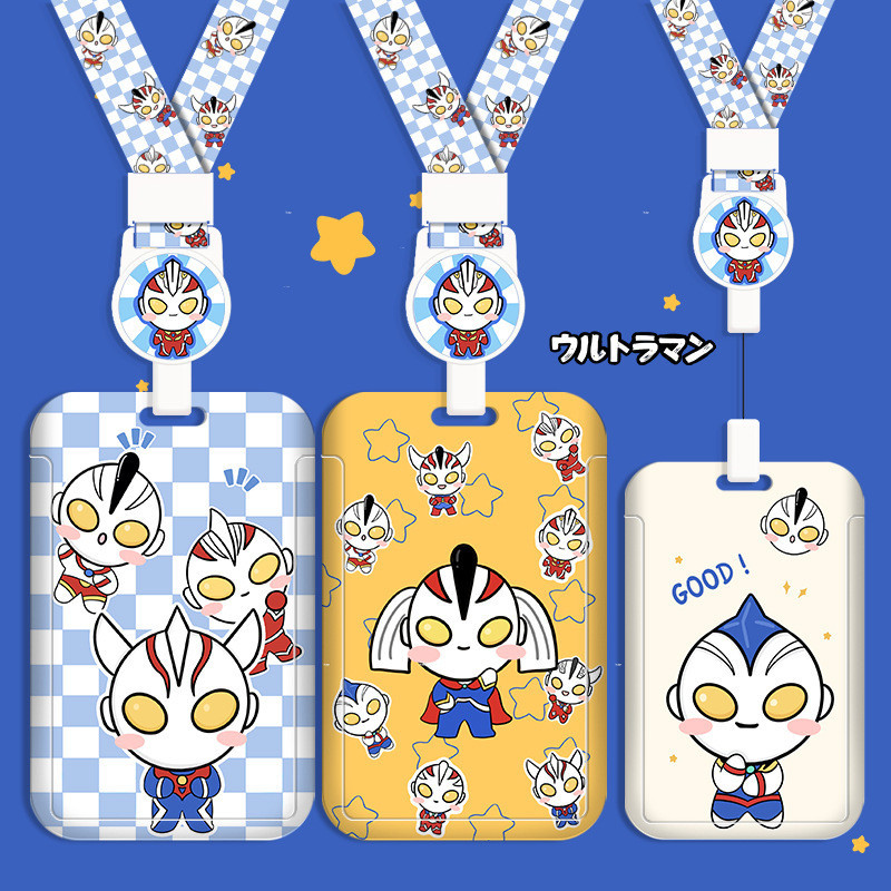 อุลตร้าแมนการ์ตูนผู้ถือบัตรนักเรียนบัตรอาหารเด็กวัยหัดเดินโอนบัตรหดหัวเข็มขัดเชือกแขวนคอคอบัตรวิทยาเขต รหัส ผู้ถือการ์ตูนรถบัสผู้ถือบัตรแบ