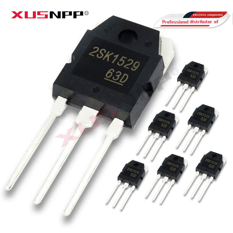 1 คู่ ( 1 ชิ้น 2SK1529 + 1 ชิ้น 2SJ200 ) TO3P K1529 J200 TO-3P ส่วนประกอบอิเล็กทรอนิกส์