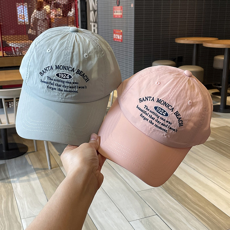 คู ่ กีฬา Quick-Drying วิ ่ ง Breathable ครีมกันแดดปักเบสบอลหมวกผู ้ หญิงกลางแจ ้ ง Camping Tooling Casual Peaked