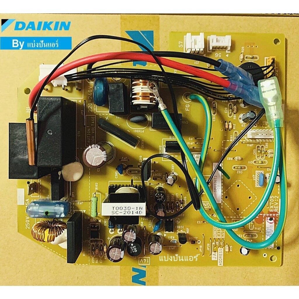 แผงวงจรคอยล์เย็นไดกิ้น DAIKIN ของแท้ Part No. 4006498L