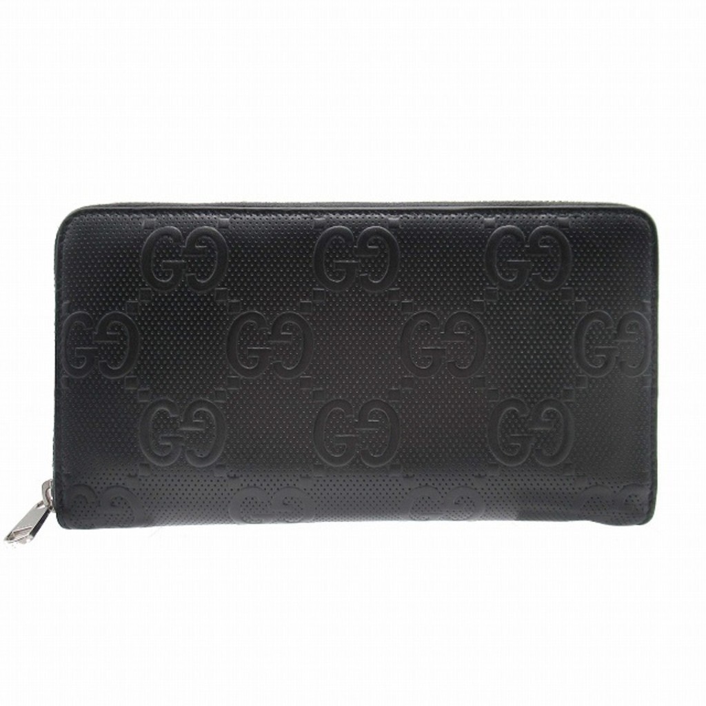 Gucci GUCCI GG embossed zip around organizer long wallet Direct from Japan Secondhand