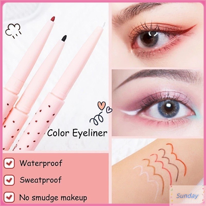 YTL  อายไลเนอร์ดินสอ,Bobini Waterproof Long Lasting Eyeliner,อายไลเนอร์เจล