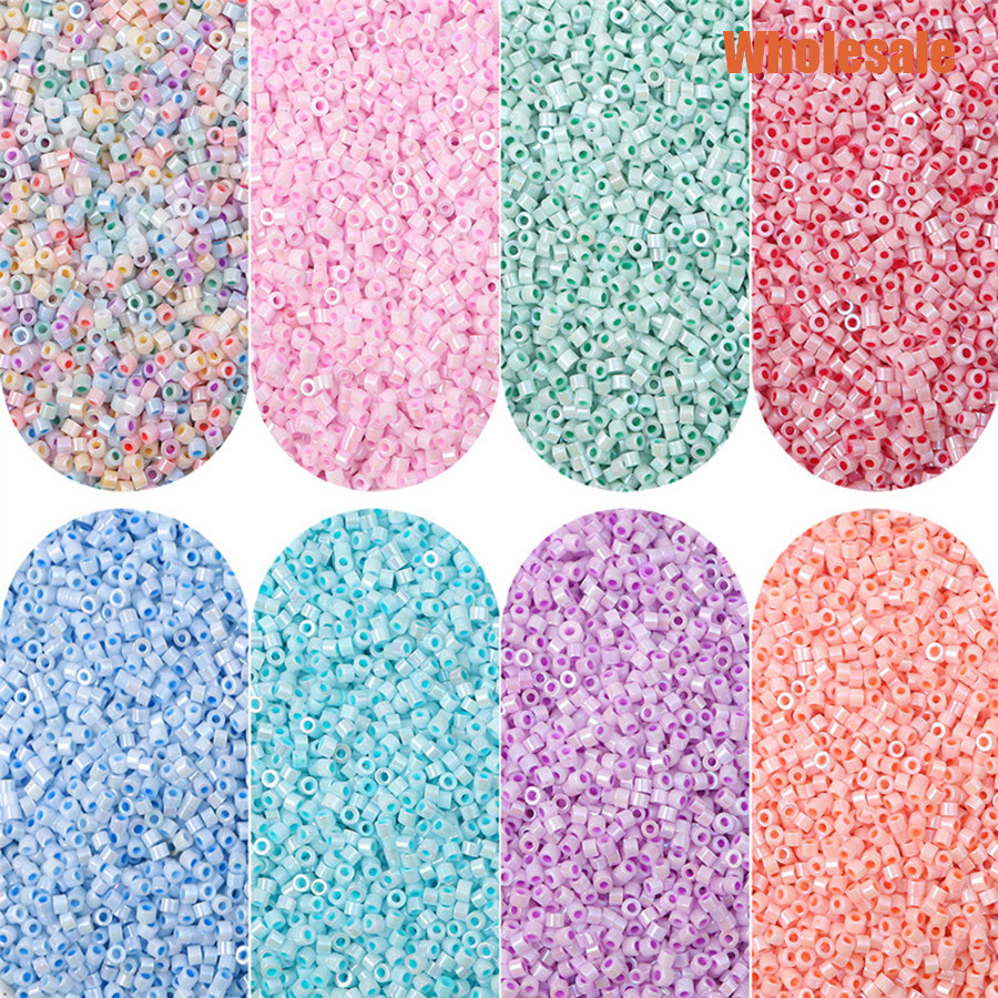 2*3มิลลิเมตร500ชิ้นอะคริลิ มาการอง สีรอบหลอดหลวมลูกปัดน่ารัก ทําเอง สําหรับสร้อยข้อมือต่างหูสร้อยคอวัสดุที่ทําด้วยมือเครื่องประดับทําอุปกรณ์