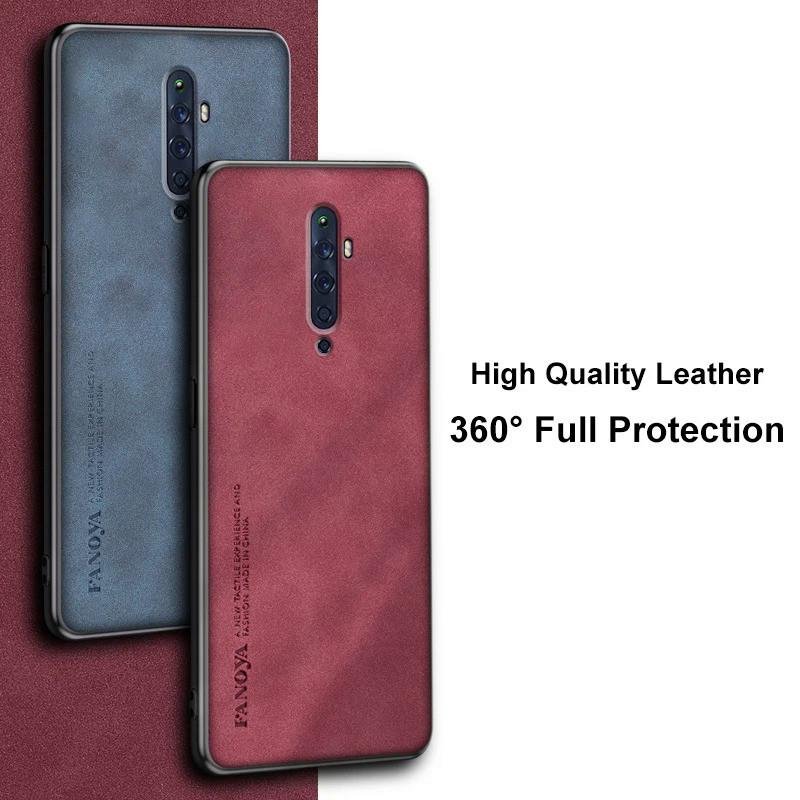 หรูหรา PU หนังสําหรับ OPPO Reno 2 Z 2Z 2F ฝาครอบซิลิโคนป้องกันเคสโทรศัพท์สําหรับ OPPO Reno 10X ซูม Reno2 ZF Coque ราคา ถูกที่สุด ดีลบีเคเค แกลเลอรีภาพที่ 2