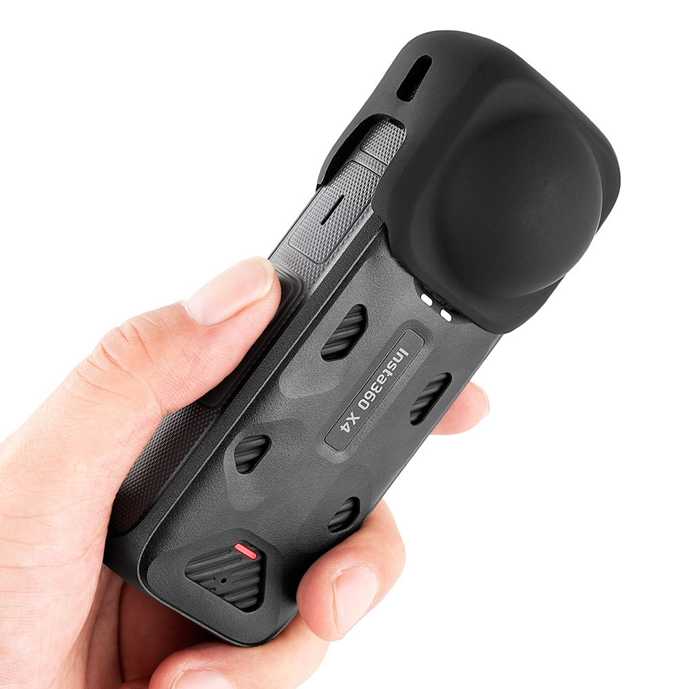 สําหรับ Insta360 X4 ฝาครอบเลนส ์ ซิลิโคนฝาครอบเลนส ์ Insta 360 X4 อุปกรณ ์ เสริม