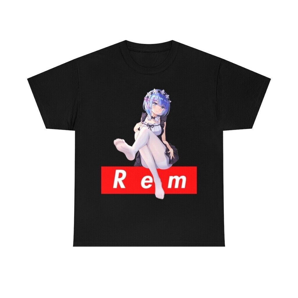 Aesthetic Anime Mens Rem,Senpai,Hentai,Re:Zero Kawaii ใหม่เสื้อยืด Unisex