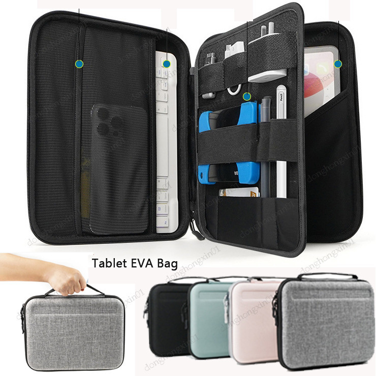 Hard EVA กันกระแทกกระเป๋าสําหรับ Honor Pad 9 HEY2-W09 HEY2-W19 12.1 "X9 X8 Pro V8 V7Pro 11 V6 V7 10.