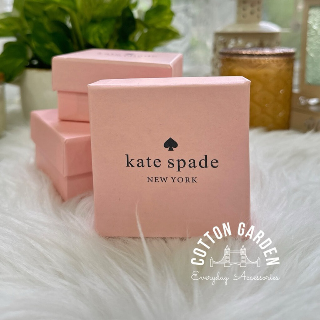 กล่องใส่เครื่องประดับ Kate Spade สีชมพู กล่องของขวัญ