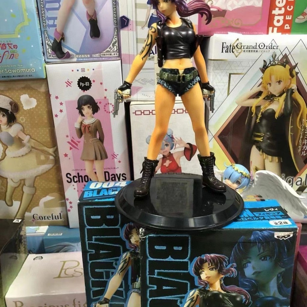 โรงงานแก้ว BLACK LAGOON BLACK Reef 004 LACK 1/6 เวอร์ชั่นญี่ปุ่น Figure--- &-