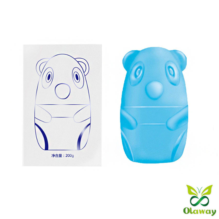 Olaway น้ำยาดับกลิ่นชักโครก หมีฟ้า ระงับกลิ่น ดับกลิ่น ดับกลิ่นชักโครก Toilet Flush Fresher