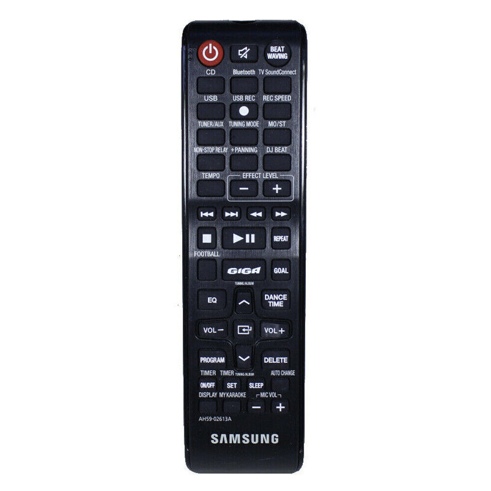 AH59-92613A รีโมทคอนโทรลสําหรับ Samsung Giga Stereo MXHS7000ZA MX-HS8500