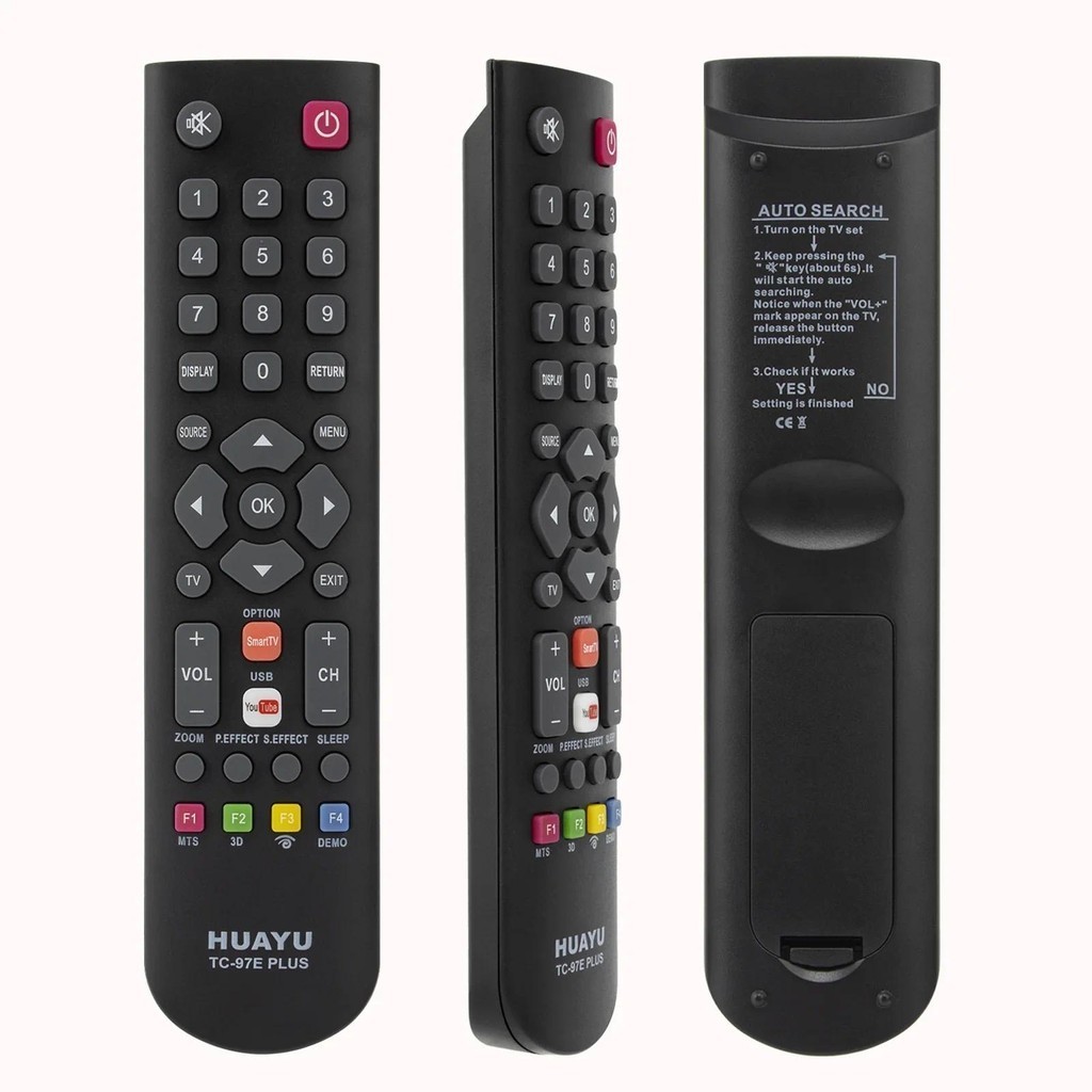 ใหม่ HUAYU TC-97E PLUS Universal สําหรับ TCL THOMSON LCD TV รีโมทคอนโทรล 3D Netflix