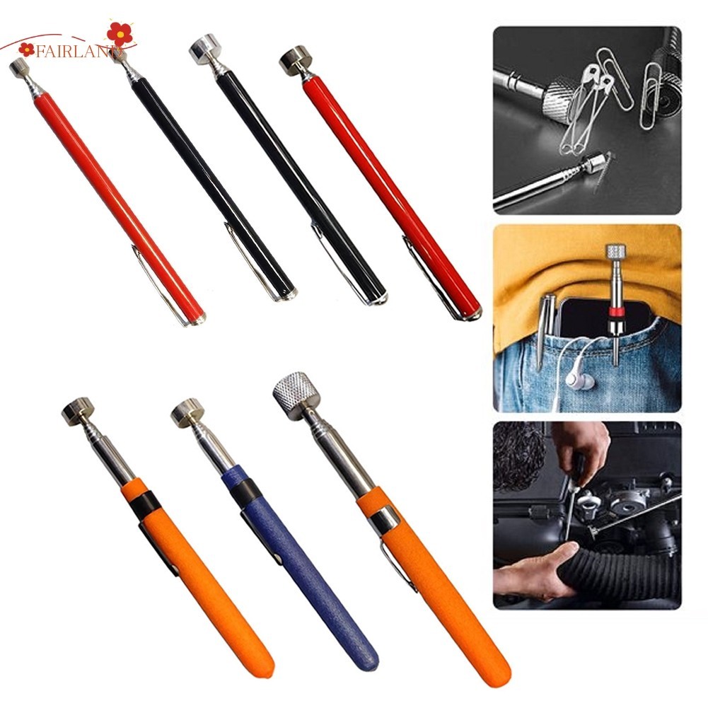 FAIRLAND Telescopic Magnetic Pickup Tools แท่งแม่เหล็กสแตนเลส แท่งดูดโลหะ August
