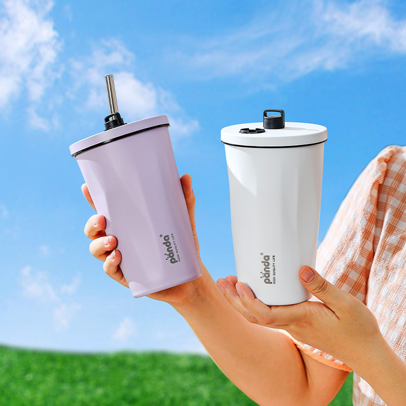 PANDA แก้วเก็บความเย็น แก้วกาแฟ วัสดุภายในสแตนเลส304ความจุ:600ML
ด้านใน/ด้านนอก: 06Cr19Ni10(SUS304)