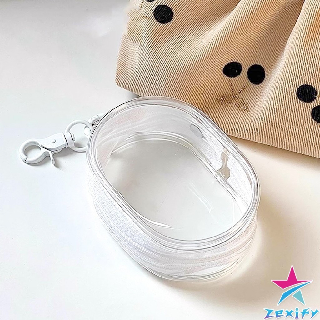 ZXF กระเป๋าจัดเก็บหูฟัง เก็บสายชาร์ พกพาง่าย ขนาดเล็ก มีซิป ป้องกันฝุ่น Storage bag