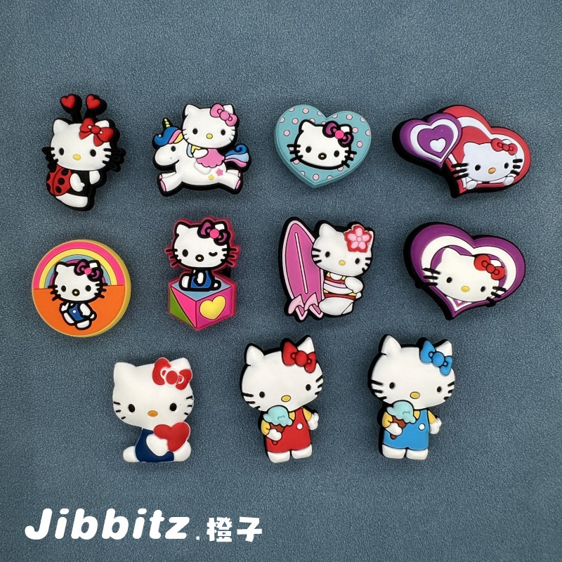 jibbitz crocs Hello Kitty series crocs jibbitz jibbitz crocs เกาหลี  jibbitz crocs ของแทั