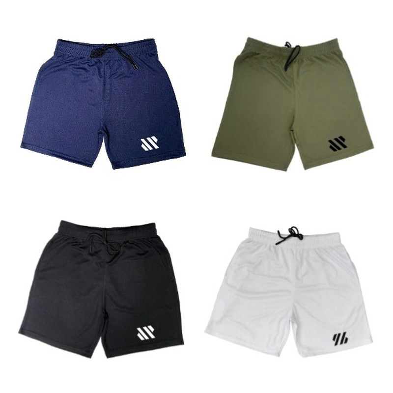 Healthland กางเกงขาสั้นผู้ชาย กางเกงขาสั้นเอวยืด Men Shorts with Pockets M-3XL 11