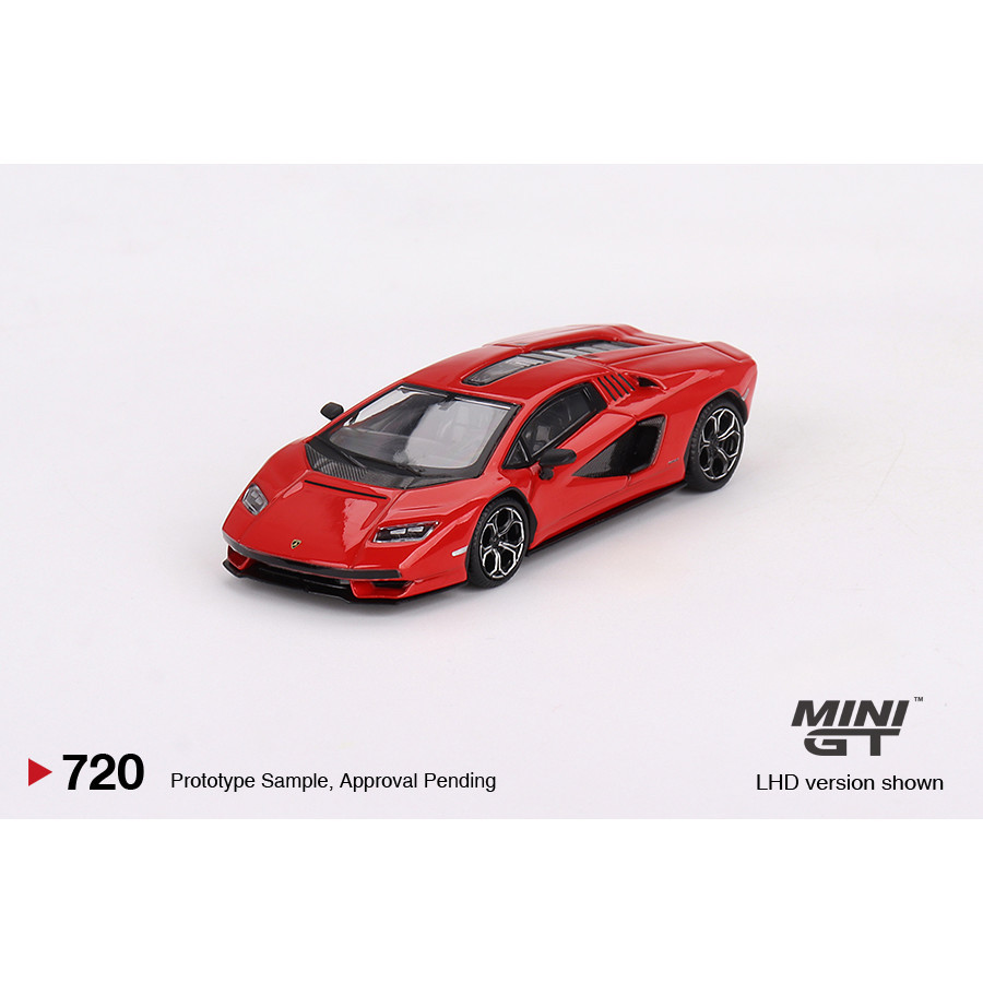 MINI GT No.720 Lamborghini Countach LPI 800-4  Rosso Mars MGT00720 Diecast model cars