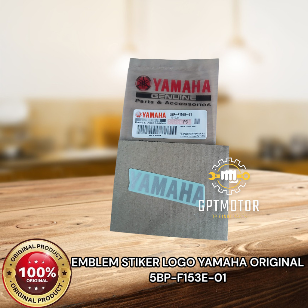 สติ๊กเกอร์โลโก้ YAMAHA ดั้งเดิม EMBLEM 5BP-F153E-01