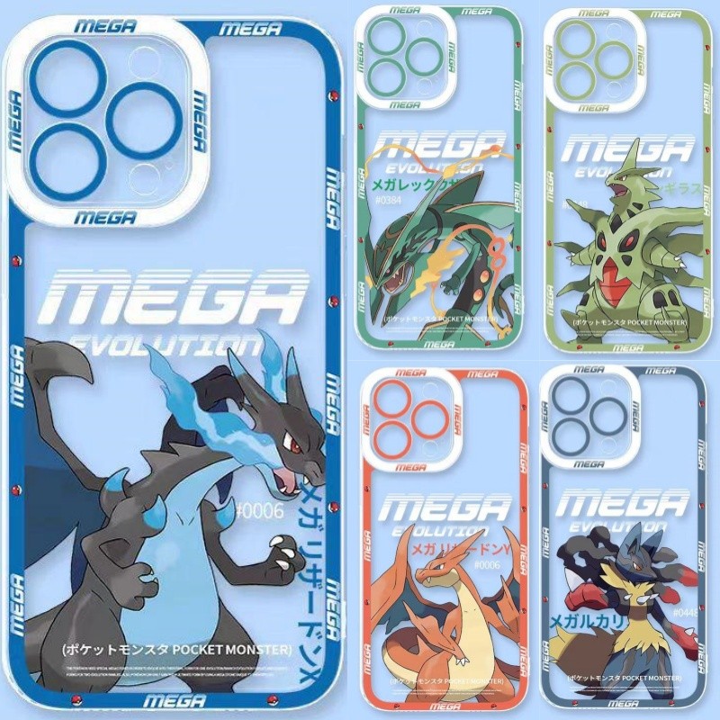 SAMSUNG การ์ตูนpokemonอะนิเมะสําหรับsamsung Galaxy A55 A16 A06 A53 A54 A34 A35 A14 A12 A13 A54 A73 A72 A23 A32 A33 A52 A02 A21Sปลอกอ่อน