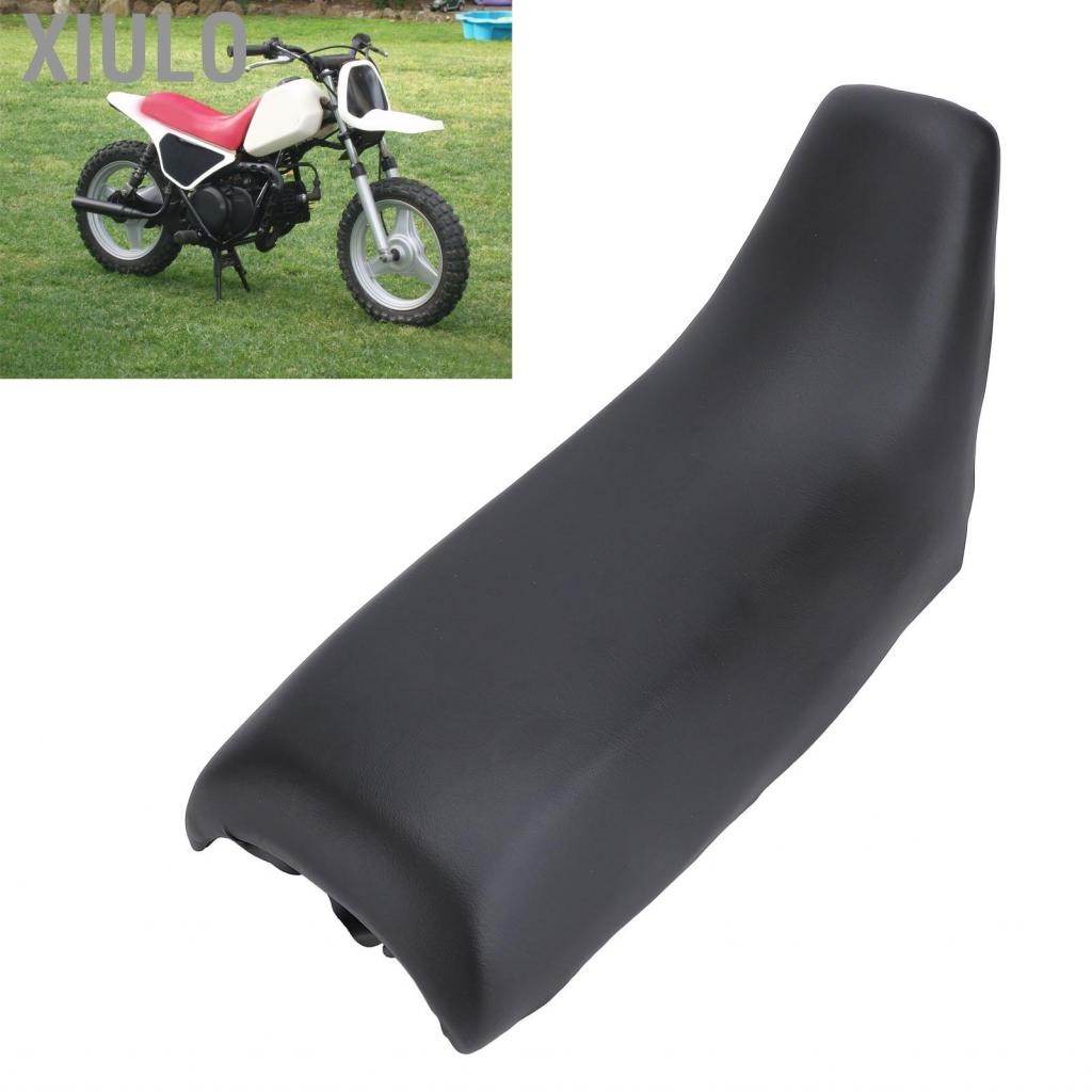 Xiulo Fabater Motorcycle Seat Cushion Bike Dirt Bike สำหรับ PW50 PY50 PIT PIT ที่สะดวกสบาย PU หนังดู