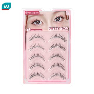 Mlen Diary เอ็มเลน ไดอารี่ สตริป แลช ซีรีส์ อายแลช 5คู่ สวีท…