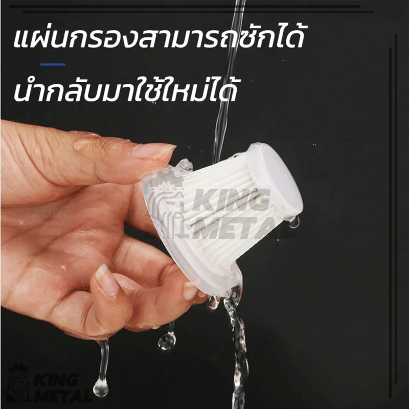 เครื่องดูดฝุ่นมินิไร้สาย เครื่องดูดฝุ่นไร้สาย ขนาดเล็กพกพาสะดวก น้ำหนักเบา ดูดฝุ่นในรถยนต์ ภายในบ้าน thumbnail 9