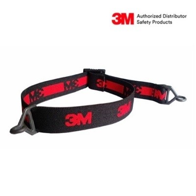 3M™สายรัดคาง สำหรับหมวกนิรภัย สีดำ