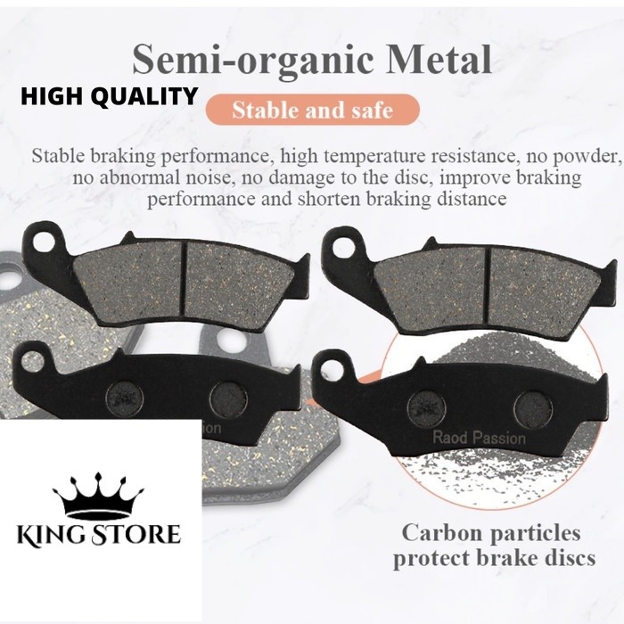 ผ้าเบรค HONDA XL 600 XL600 Transalp 1997-1999 XL650 XL 650 Transalp