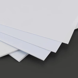 1PC ABS Plastic Panel Sheet - Versatile Black/White Colors, 0.3mm to 12mm Thickness, Perfect for DIY Models