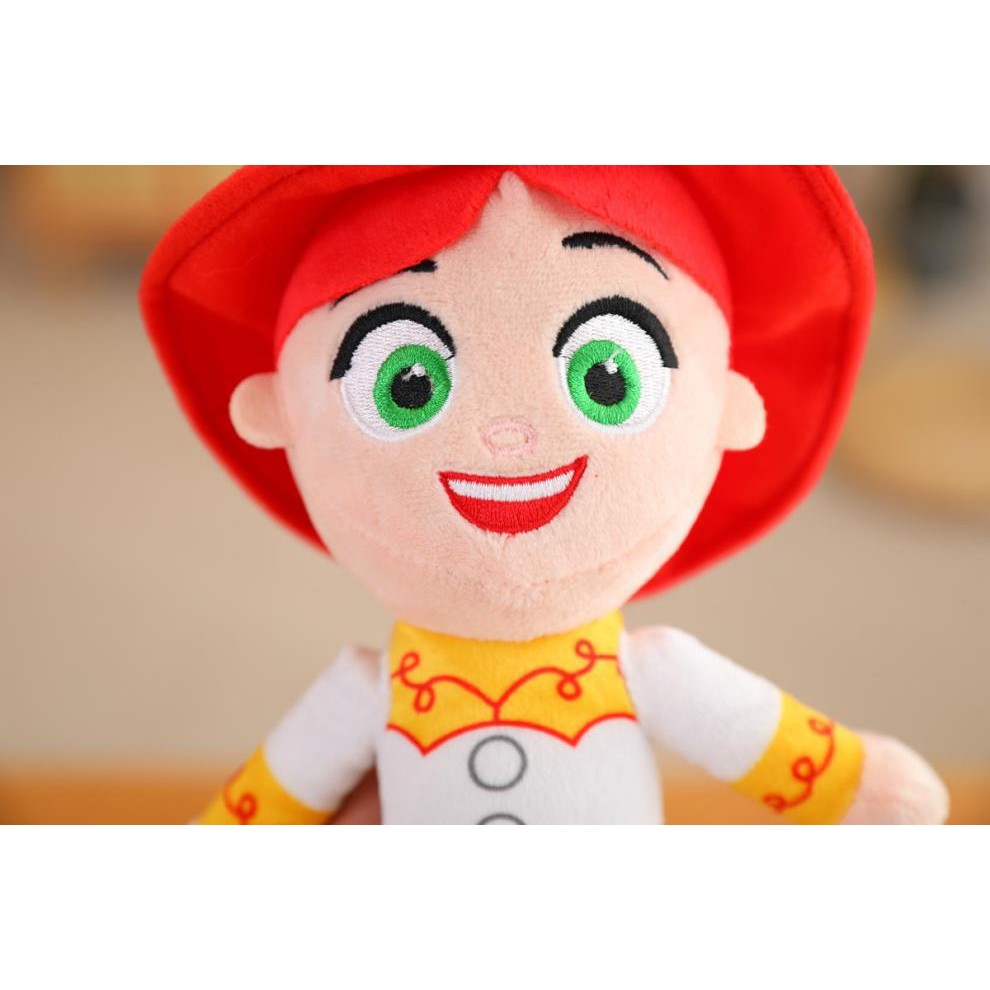 การ์ตูนอะนิเมะ Woody Buzz Lightyear Jessie Plush Toy Story น่ารัก Toy Story Plushies ตุ๊กตานุ่มตกแต่งห้องเด็ก - รูปที่ 5