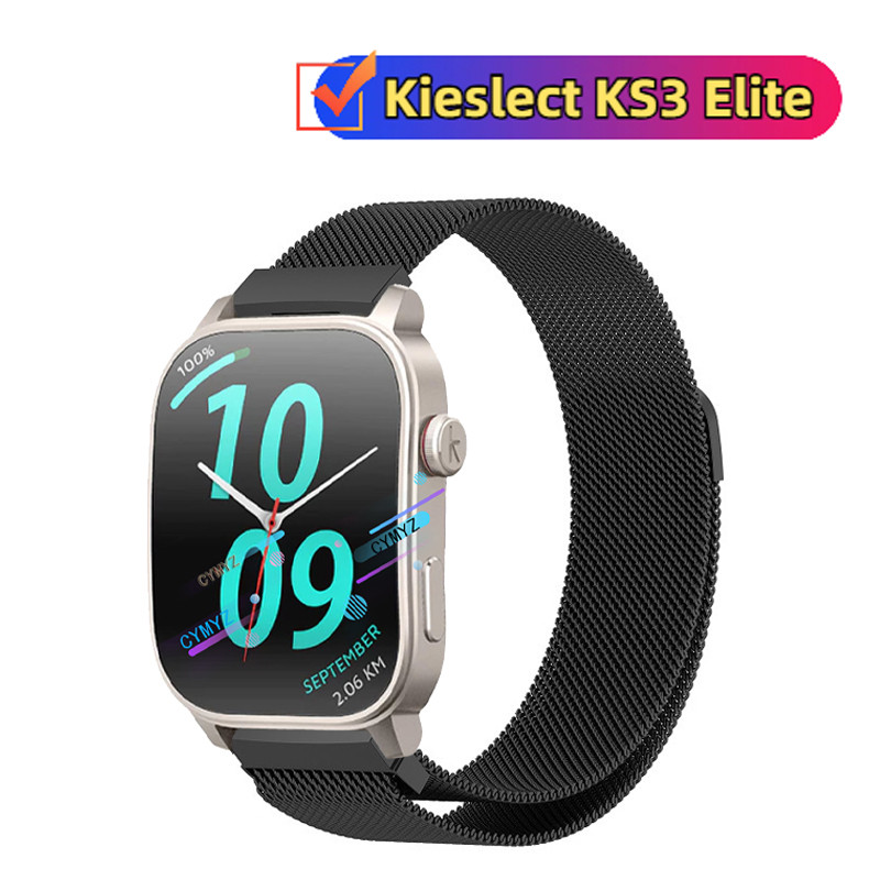 Kieslect KS 3 2 pro strap สายโลหะ Kieslect KS3 Elite strap สายรัดข้อมือกีฬา