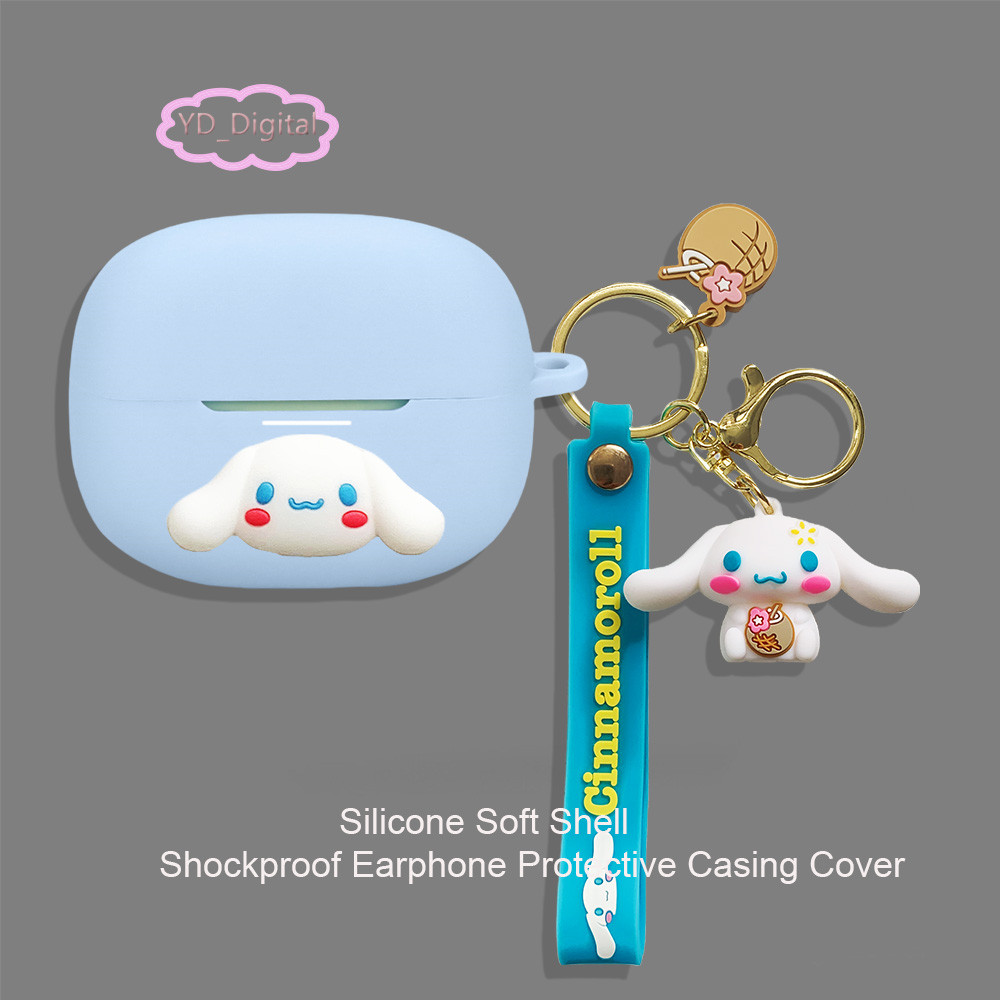 เคสหูฟังสําหรับ Xiaomi Redmi buds 6 Pro/SE ซิลิโคนน่ารักน่ารักสุนัข Soft Shell หูฟังปลอกป้องกันชุดหูฟังผิวพร้อมจี้ Sanrio - รูปที่ 6
