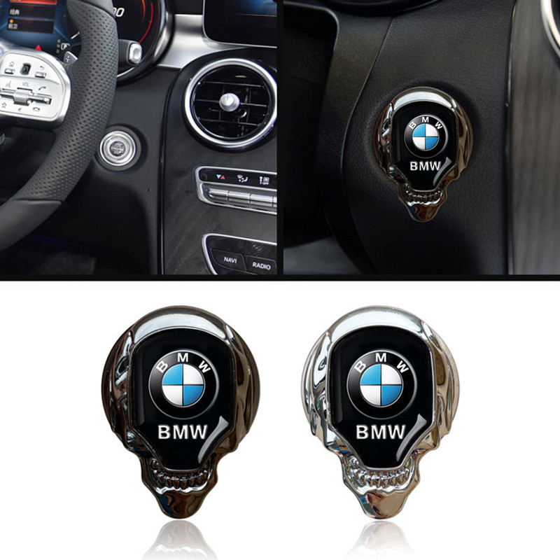 รถ One Start ปุ่มหยุดสวิตช์สตาร์ทเครื่องยนต์ปุ่มกดสําหรับ BMW M Power F30 F20 F10 F32 F34 F36 F25
