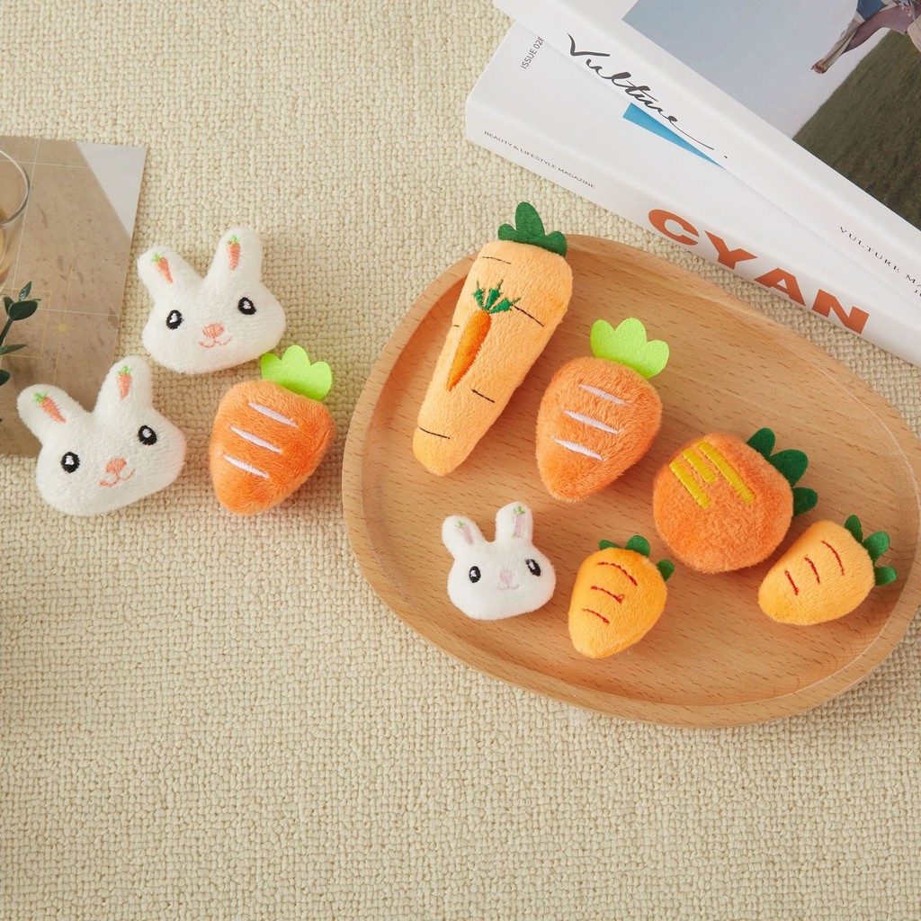 น่ารักตุ๊กตาแครอทกระต่ายเข็มกลัดน่ารักน่ารักกระต่ายกระต่ายน้อยสีขาวอุปกรณ์เสริมกระเป๋าหมวกเสื้อผ้าอุปกรณ์เสริม www