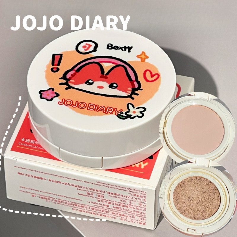 JOJO DIARY แป้งฝุ่น รองพื้น ยาว ธรรมชาติ รองพื้น