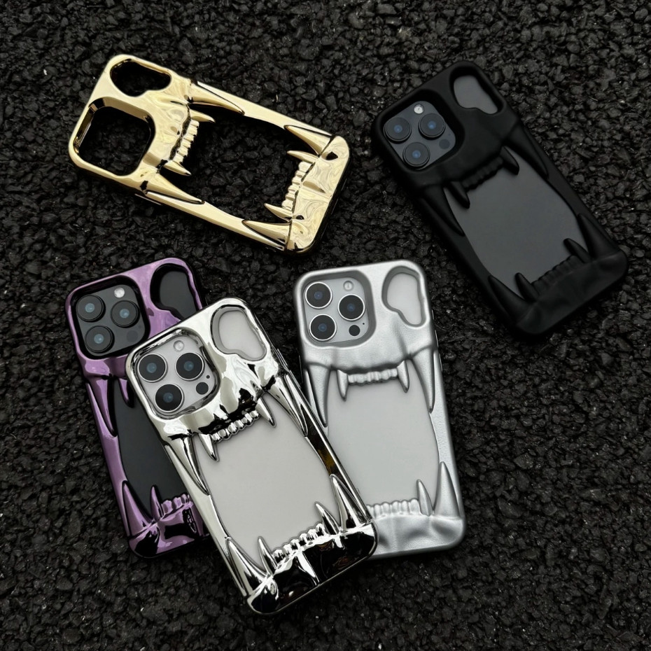 【Cut-out design/TPU soft case/Black】เคส compatible for iPhone 11 12 13 14 15 16 pro max case