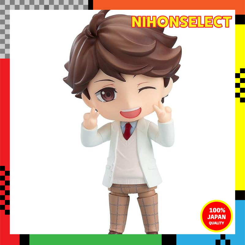 Nendoroid Haikyuu!! Oikawa Tooru Uniform Ver. Non-Scale ABS & PVC Painted Movable Figure Reissue Edi