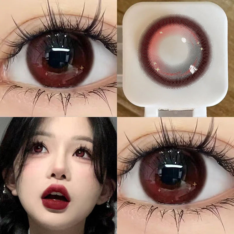COD -100°~-600🌈คอนแทคเลนส์สี🌈 คอนแทคเลนส์รายครึ่งปี 14.0mm/14.2mm/14.5mm คอนแทคเลนส์ 16