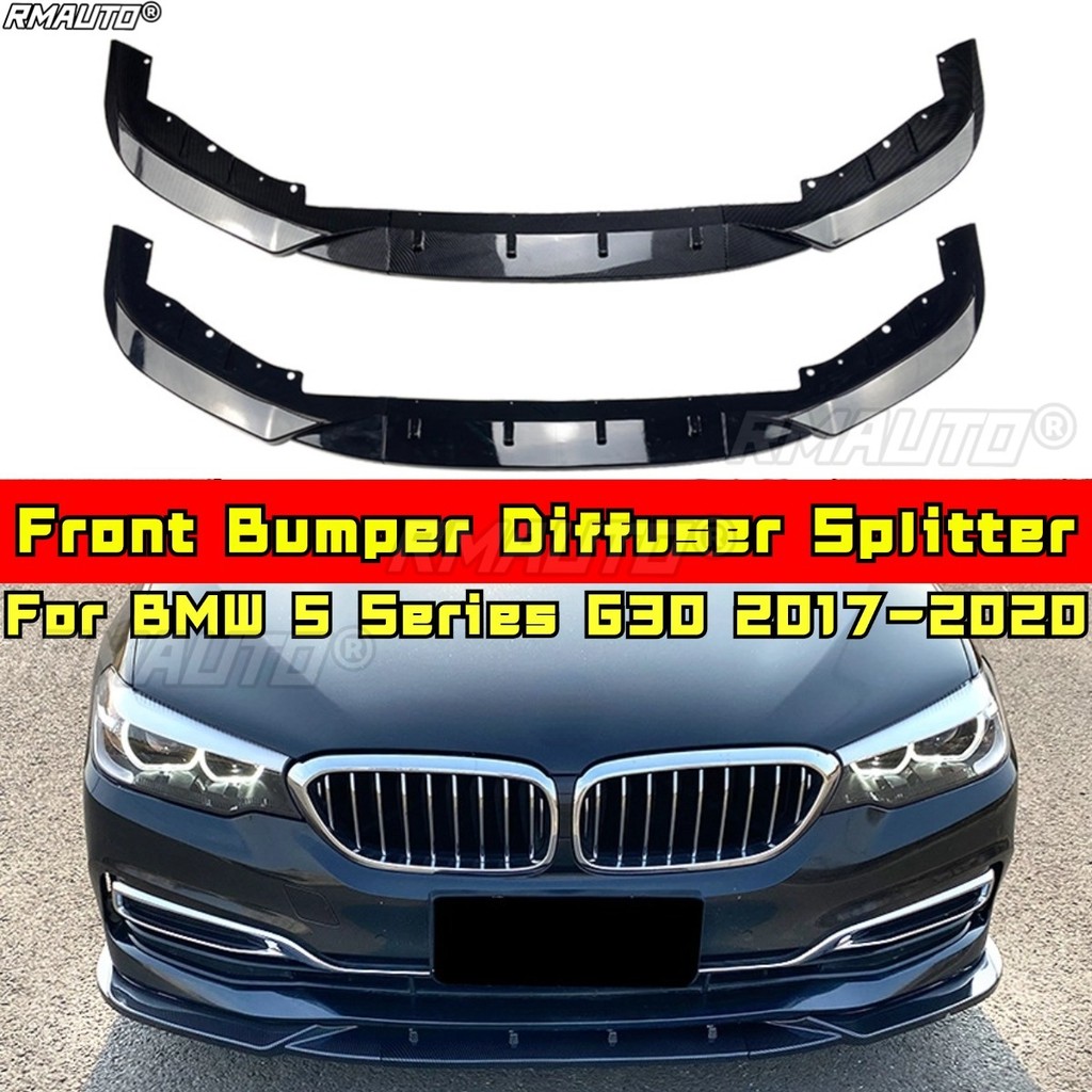 สําหรับ BMW 5 Series G30 525i 530i ด้านหน้า Lip Diffuser ด้านหน้า Splitter สําหรับ BMW 5 Series G30 