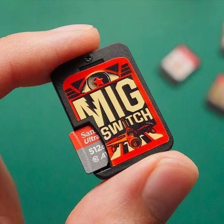สวิตช์การ์ดการเผาไหม้ mig Burning Card รุ่นที่สอง mig Burning Card mig V2 switch2 รุ่นปุ่มสลับ
