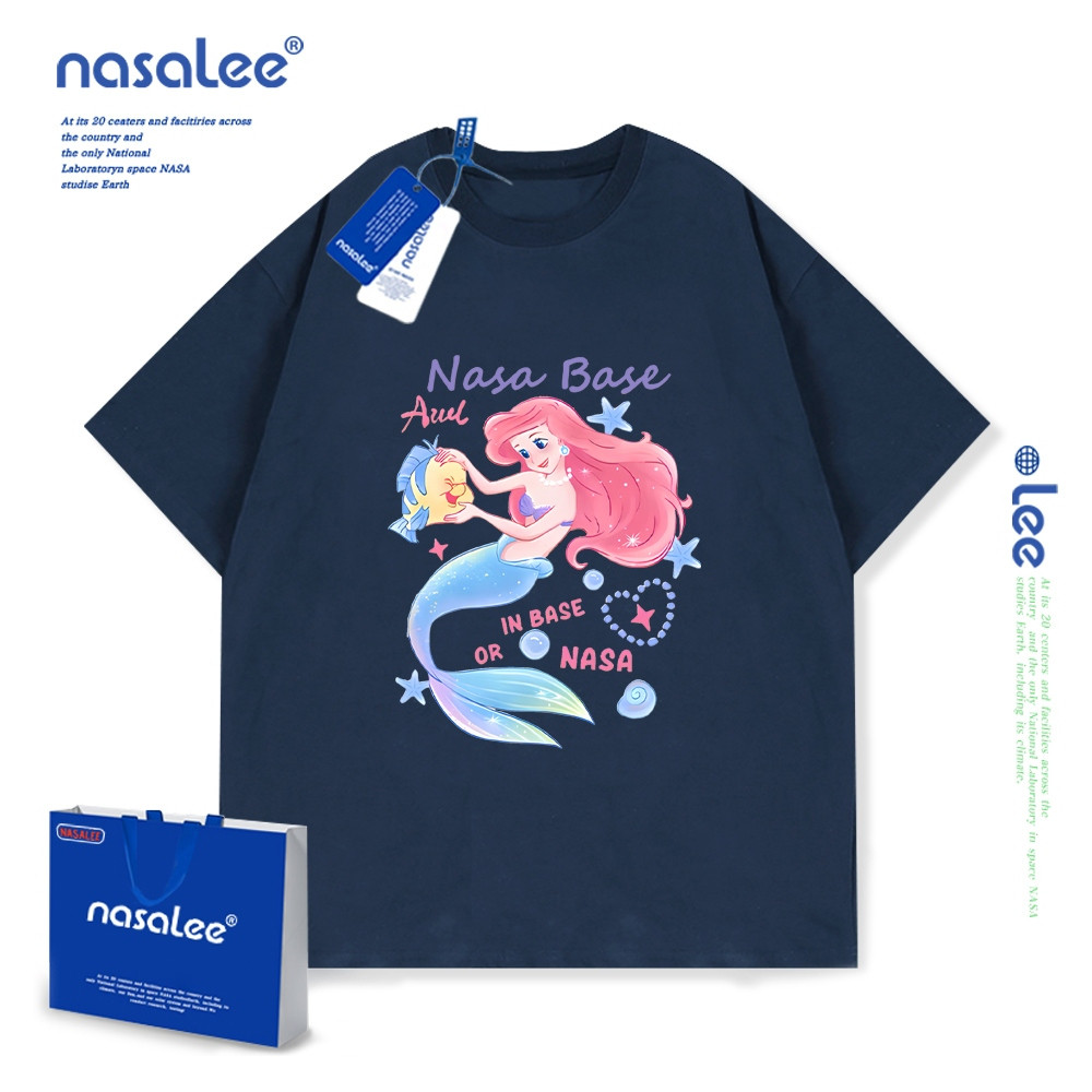 ทีเชิ้ตแขนสั้นสำหรับเด็ก ลายพิมพ์น่ารัก ผ้าฝ้าย สไตล์เกาหลี เหมาะสำหรับเด็กผู้หญิง - รูปที่ 5