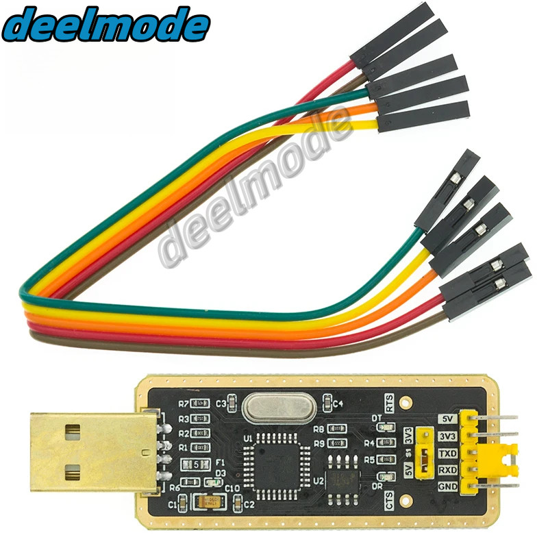Ft232 Ft232Bl Ft232Rl Usb 2.0 To Ttl อะแดปเตอร์บอร์ดสายเคเบิ้ลรองรับ 5V 3.3V Debugger To 232 Lin10