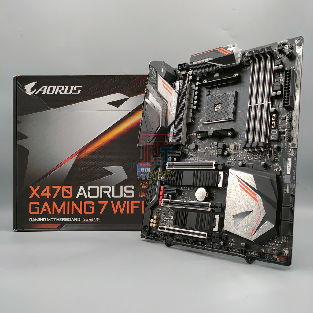 เมนบอร์ด Gigabyte X470 AORUS GAMING 7 WIFI ATX AM4