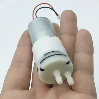 1pcs Micro 370 ปั๊มน้ํา DC 3.7V 5V 7.4V 660ML/Min คาร์บอนแปรงไดอะแฟรม Self-priming USB ปั๊มขนาดเล็ก