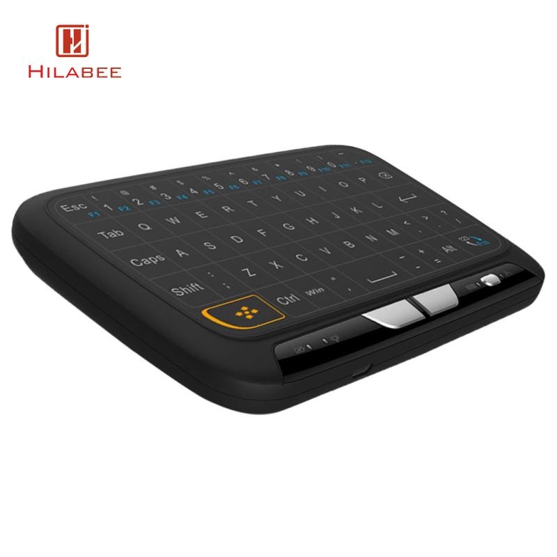 [hilabee] ทัชแพดไร้สาย QWERTY Gaming Keyboard Air Mice Full Touch Screen Gaming Keyboard Touch Pad ร