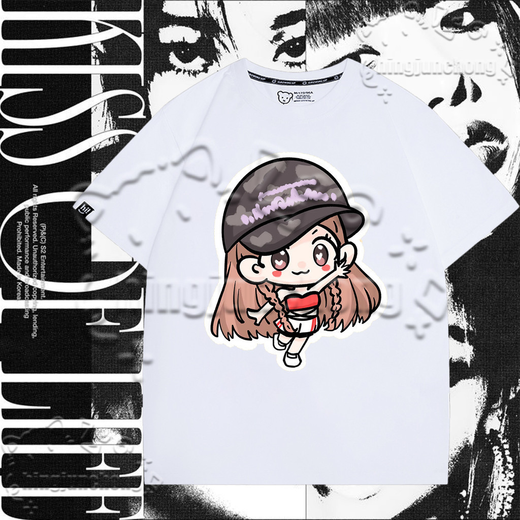Kpop Kiol Kiss of Life JULIE Tshirt เสื้อยืด Unisex สําหรับแฟนๆขนาด S-5XL