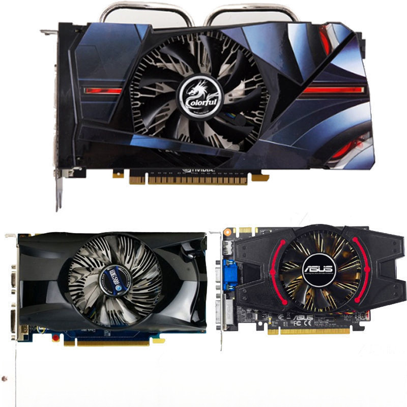 ราคาถูกการ์ดกราฟิกอิสระสำหรับการออกแบบสำนักงาน เกมมิ่ง LOL CF เดสก์ท็อป ยูนิเวอร์แซล GT610 9800/250